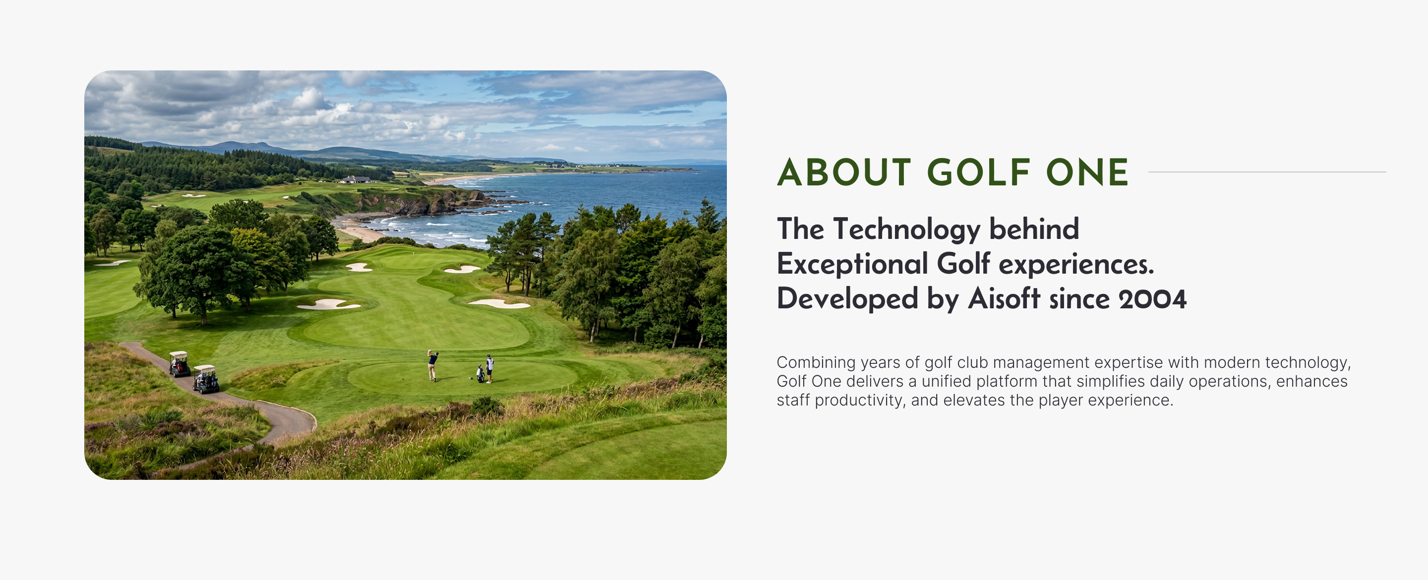 Golf One Banner 2